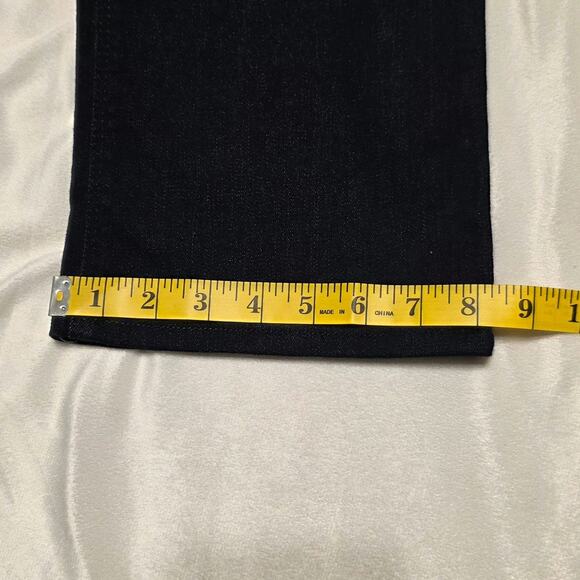 NYDJ High Rise Billie Mini Boot-Cut Jean Lift Tuck Technology, Obsidian Blue, 12 - Picture 6 of 7